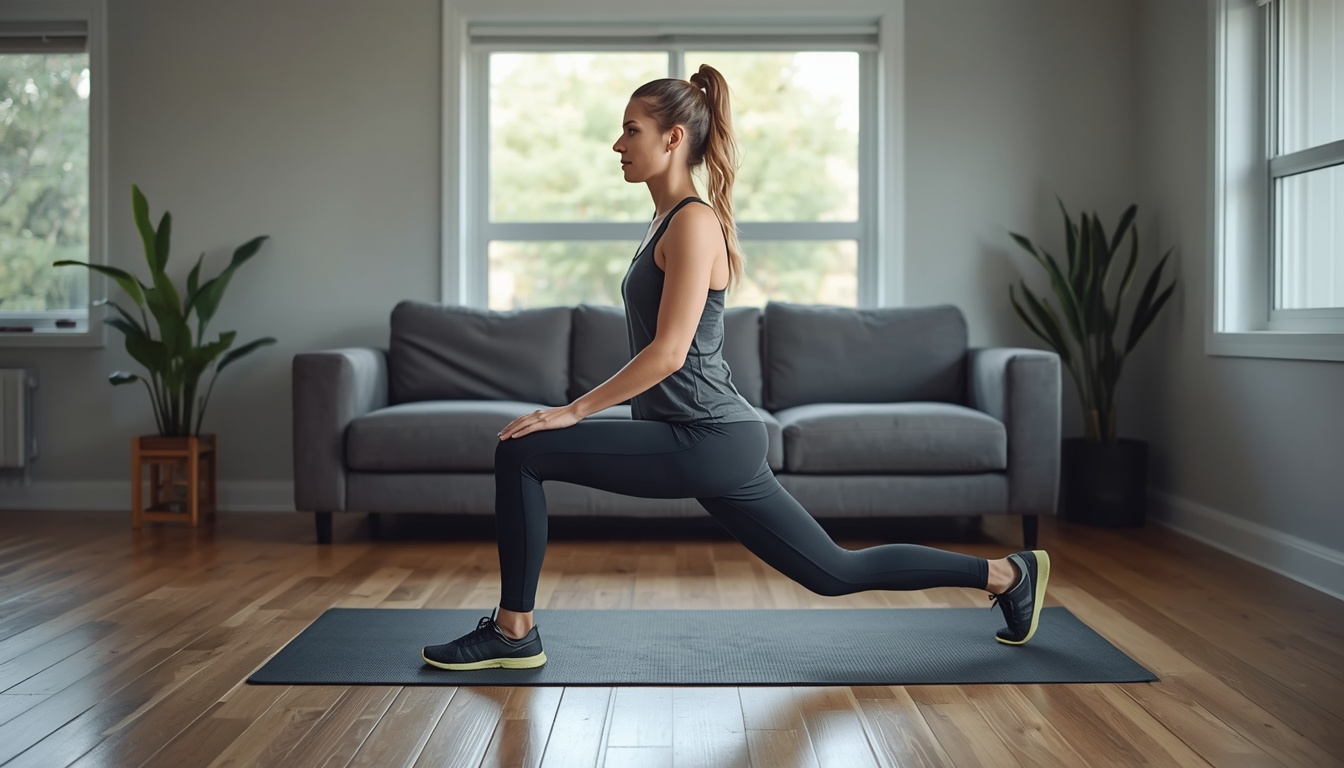 Nyxarionemroz home workout lunge session